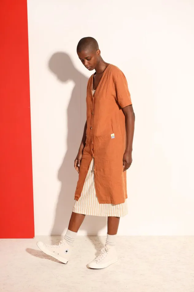 Klein Dress Chestnut WomensShop LF Markey Dresses