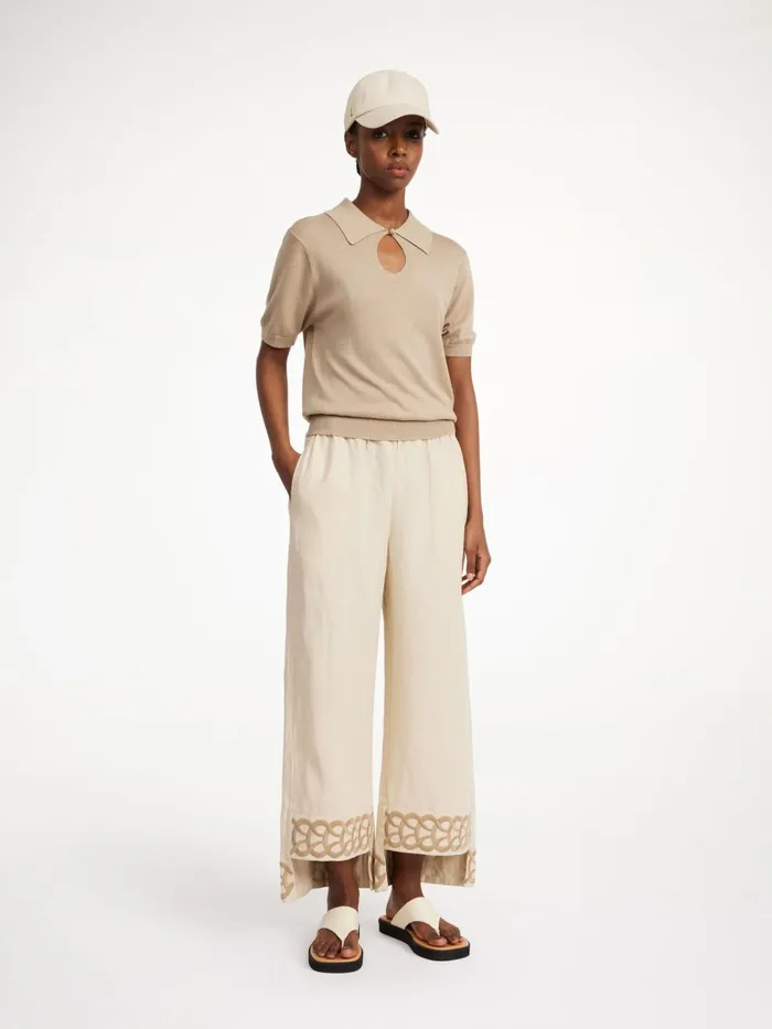 Knitwear Women By Malene Birger Talallia Top Nomad
