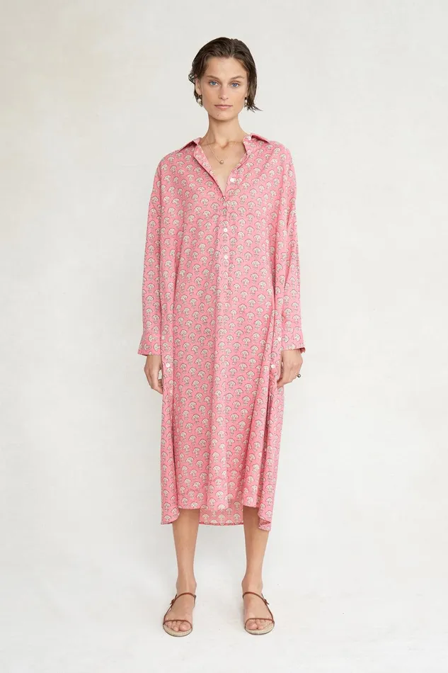 Krista Dress Begonia Pink Women Chan Luu Dresses