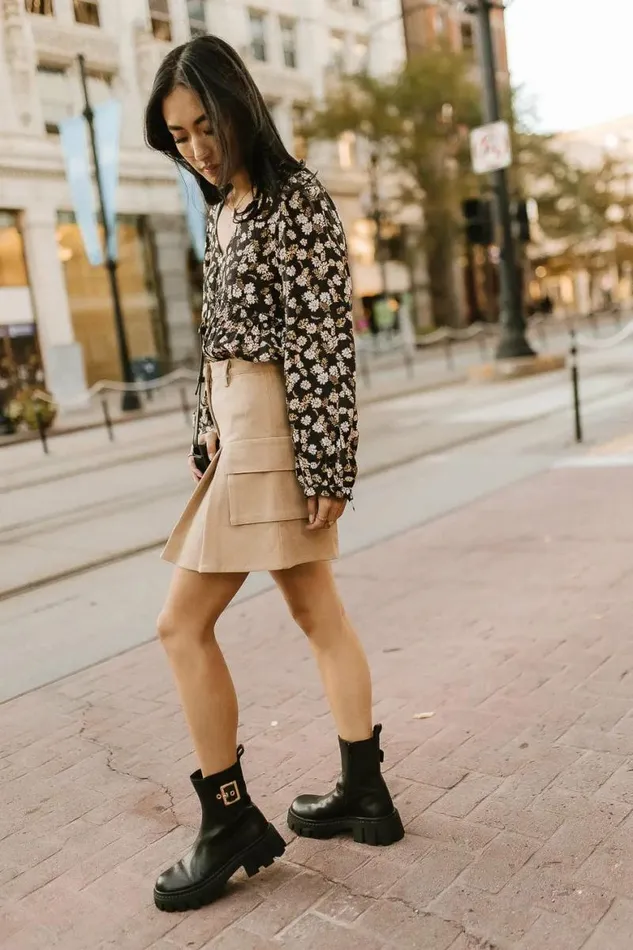 Kylin Floral Blouse Black Women Bohme Tops