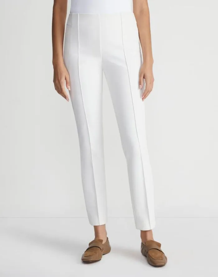 Lafayette 148 New York Acclaimed Stretch Gramercy Pant Black Ready To Wear Pants and Shorts