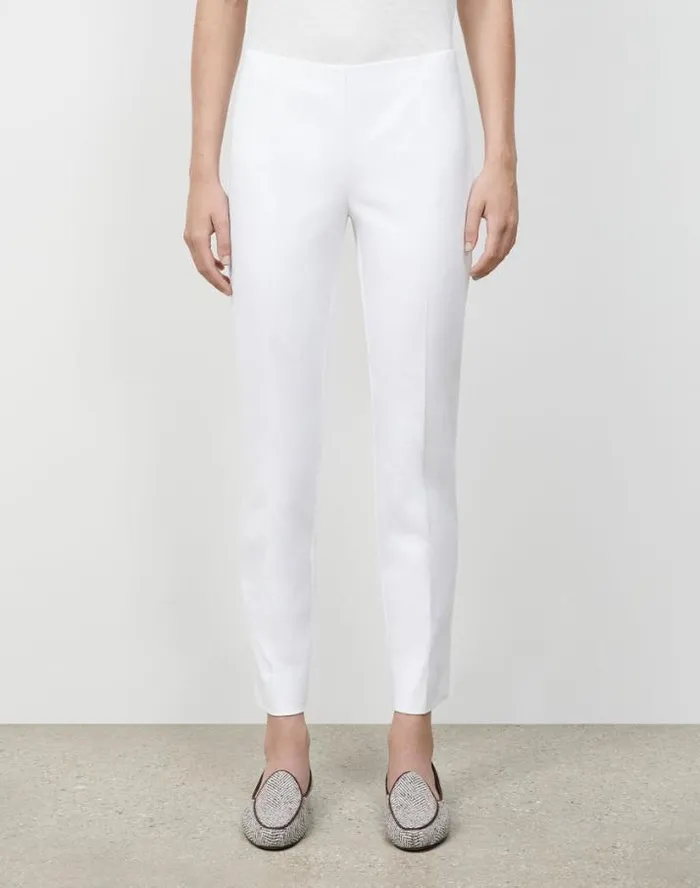Lafayette 148 New York Jodhpur Cloth Lexington Pant Khaki Ready To Wear Pants and Shorts
