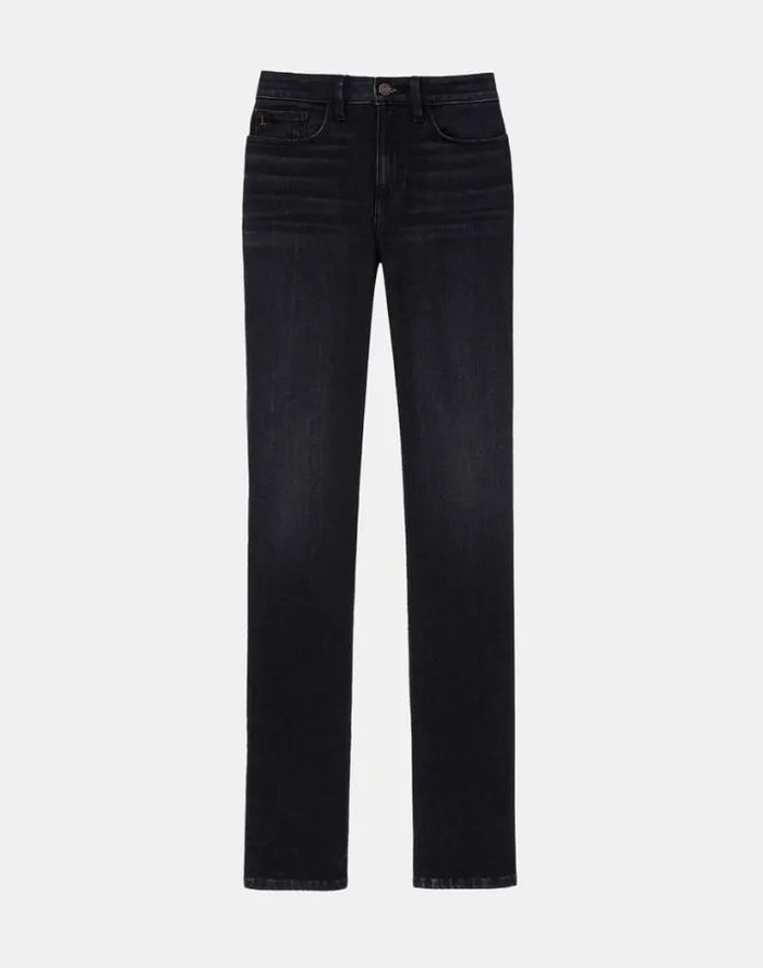 Lafayette 148 New York L148 Denim Mercer KickFlare Jean Washed Onyx Ready To Wear Pants and Shorts Lafayette 148 New York L148 Denim Mercer KickFlare Jean Washed Onyx Ready To Wear Pants and Shorts