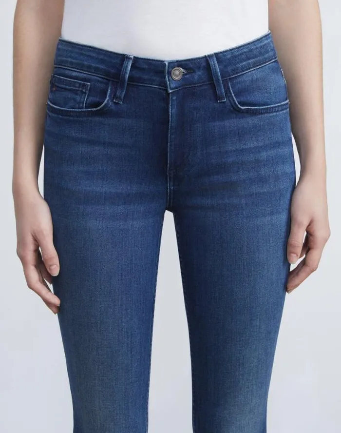 Lafayette 148 New York L148 Denim Mercer Skinny Jean Empire Indigo Ready To Wear Pants and Shorts
