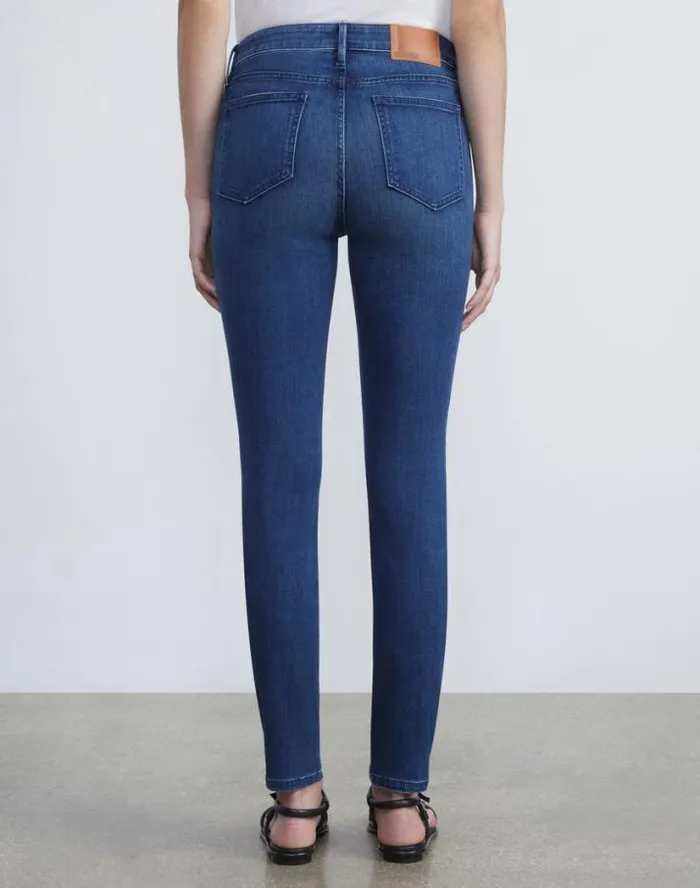 Lafayette 148 New York L148 Denim Mercer Skinny Jean Empire Indigo Ready To Wear Pants and Shorts