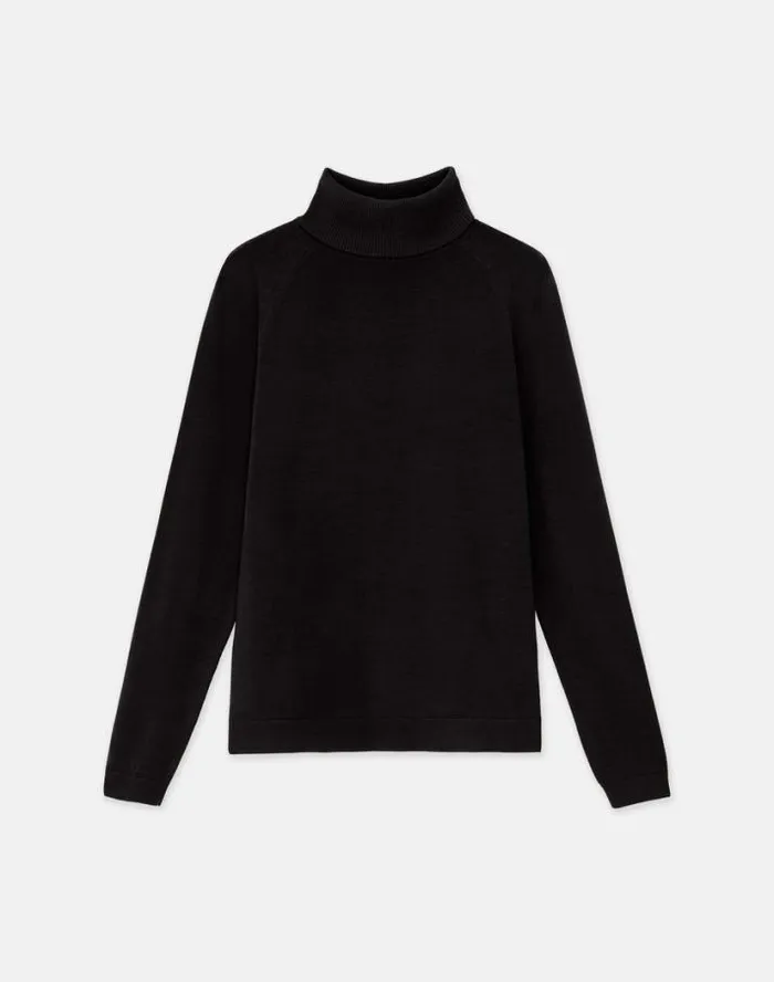 Lafayette 148 New York Responsible Matte Crepe Turtleneck Sweater Copper Ready To Wear Sweaters and Knits Lafayette 148 New York Responsible Matte Crepe Turtleneck Sweater Copper Ready To Wear Sweaters and Knits