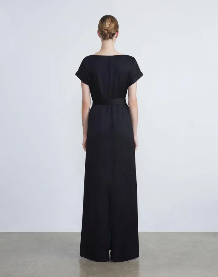 Lafayette 148 New York Stamped Pages Print Viscose Pliss Dress Deep Ivy Multi Ready To Wear Dresses