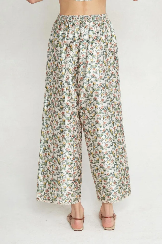 Lana Drawstring Pant Jungle Women Chan Luu Bottoms