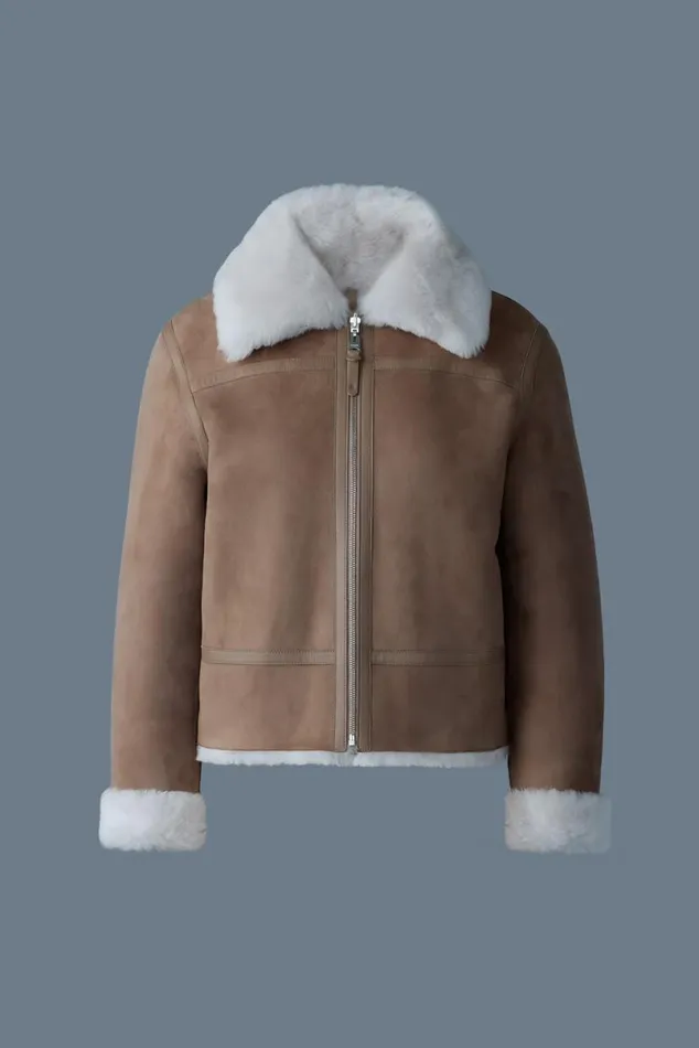Leather Jackets Women Mackage BETTY 2in1 Reversible Leather Shearling Jacket Silvermint Leather Jackets Women Mackage BETTY 2in1 Reversible Leather Shearling Jacket Silvermint