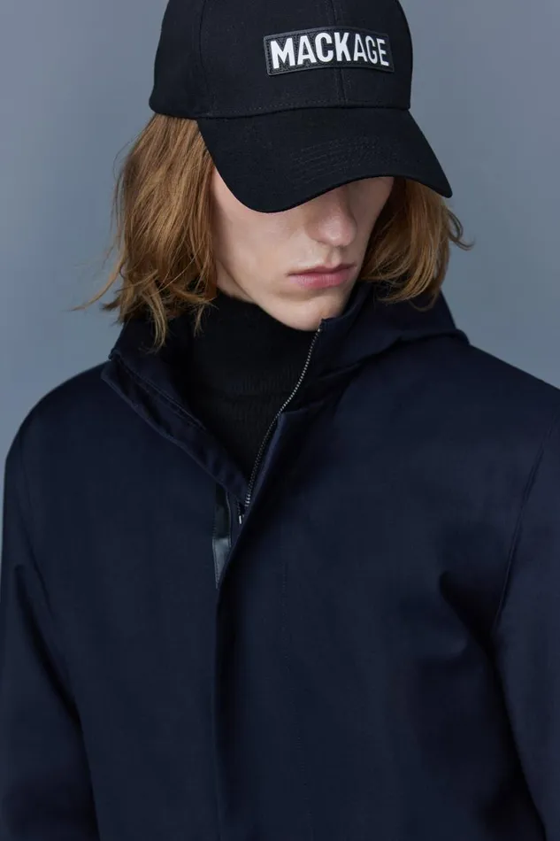 Light Down Jackets Men Mackage ROLAND 2in1 Down Parka With Hood Black