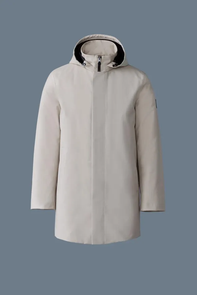 Light Down Jackets Men Mackage ROLAND 2in1 Down Parka With Hood Black