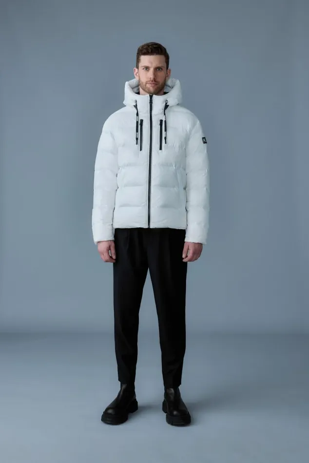 Light Down Jackets Men Mackage VICTOR Lustrous Light Down Jacket With Hood For Men Emerald Light Down Jackets Men Mackage VICTOR Lustrous Light Down Jacket With Hood For Men Emerald