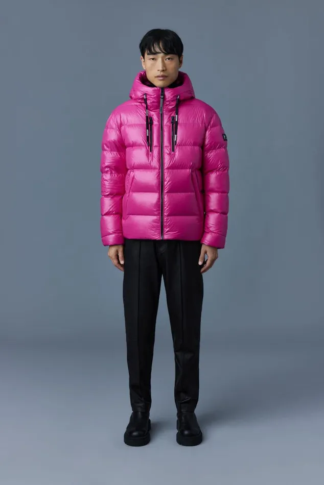 Light Down Jackets Men Mackage VICTOR Lustrous Light Down Jacket With Hood For Men Emerald Light Down Jackets Men Mackage VICTOR Lustrous Light Down Jacket With Hood For Men Emerald