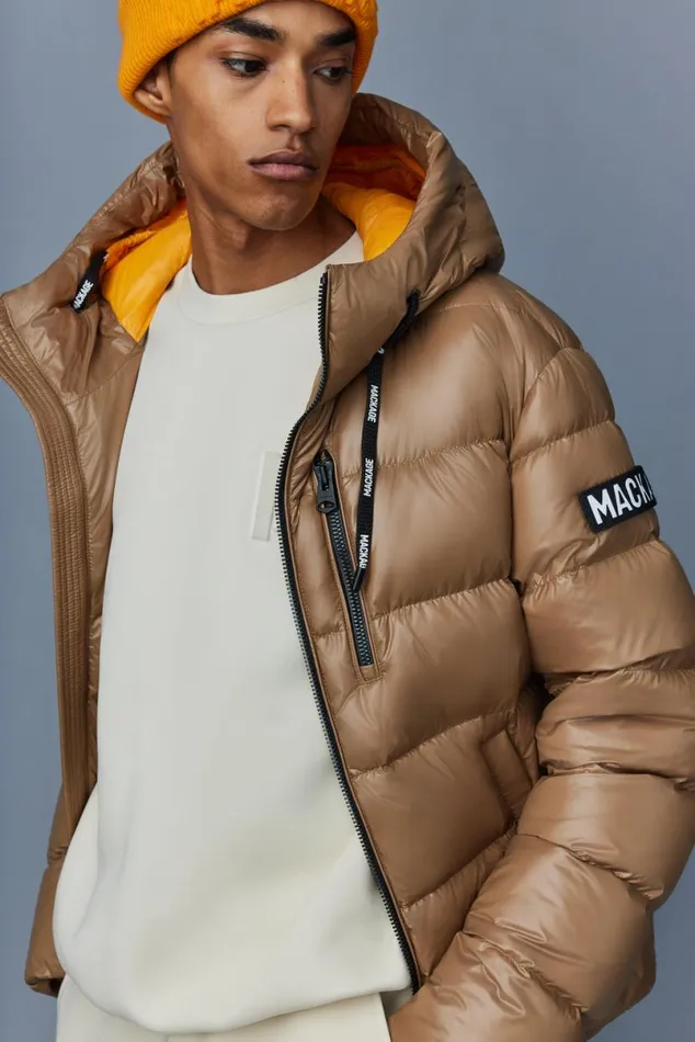 Light Down Jackets Men Mackage VICTOR Lustrous Light Down Jacket With Hood For Men Emerald Light Down Jackets Men Mackage VICTOR Lustrous Light Down Jacket With Hood For Men Emerald