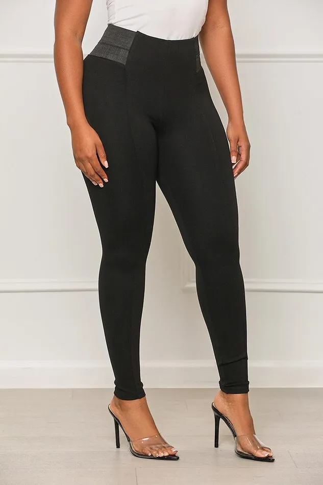 Lilly039s Kloset Bottoms Women Call It Even High Waisted Pants Black FINAL SALE