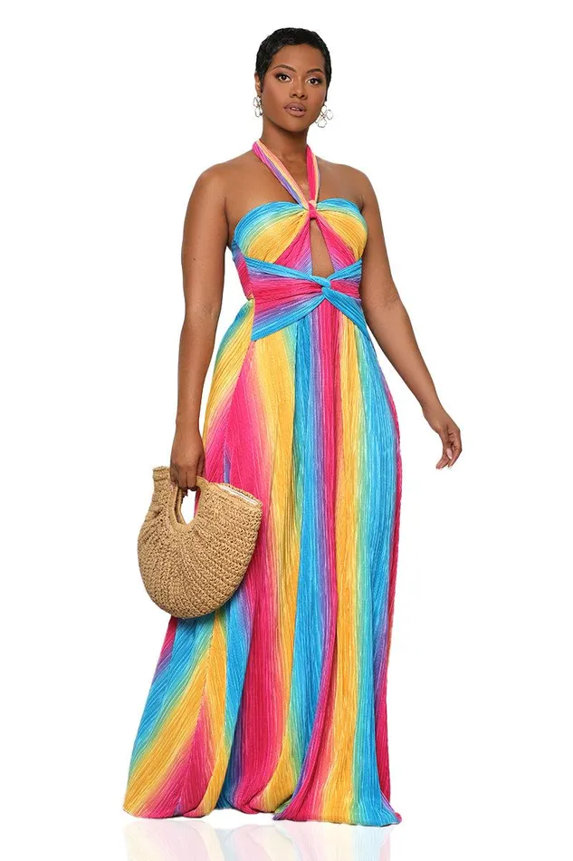 Lilly039s Kloset Dresses Women The Moment Maxi Dress MultiFINAL SALE