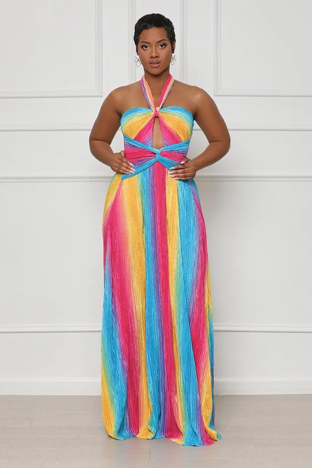Lilly039s Kloset Dresses Women The Moment Maxi Dress MultiFINAL SALE
