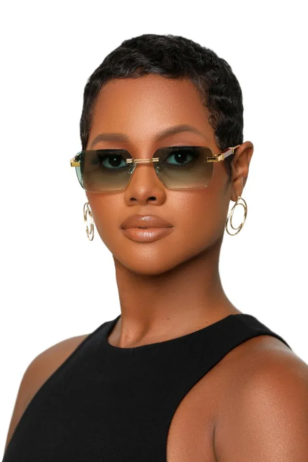 Lilly039s Kloset Eyewear Women Glare Guard Sunglasses Green