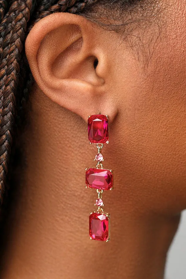 Lilly039s Kloset Jewelry Women Such A Gem Earrings Pink