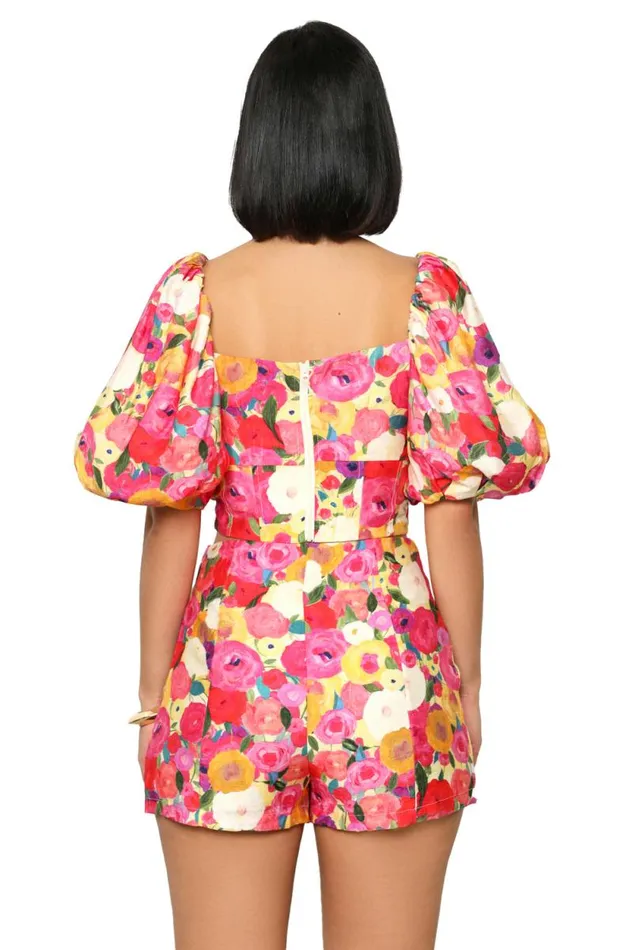 Lilly039s Kloset Sets Women Fully Bloomed Short SetFINAL SALE