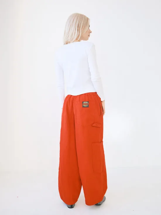 Lisa Says Gah Chef Pant Tomato Women Bottoms