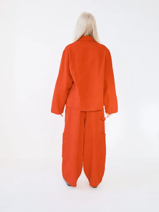 Lisa Says Gah Chef Pant Tomato Women Bottoms