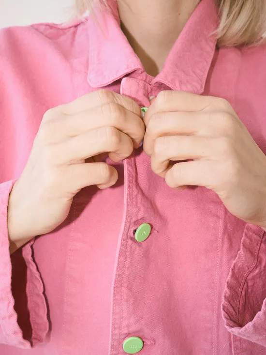 Lisa Says Gah Jackets Outerwear Women Forager Jacket Donut Box Pink