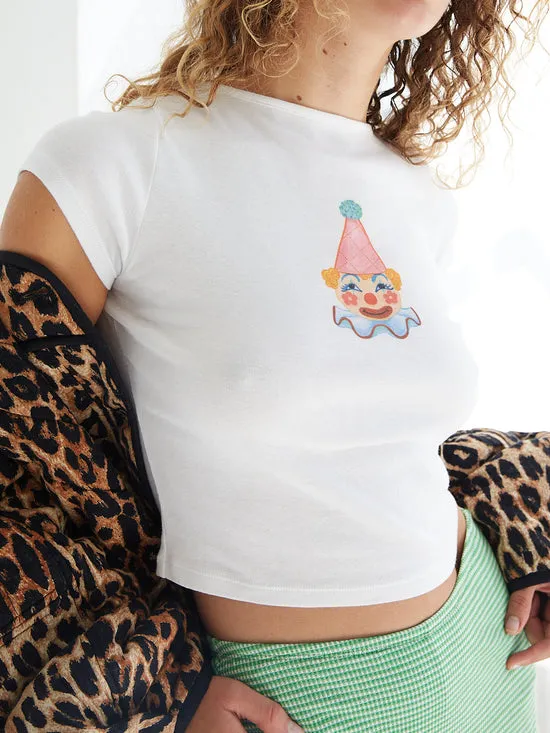 Lisa Says Gah Tops Women Alex Tee Clown
