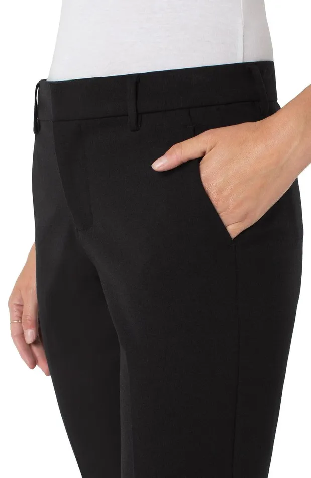 Liverpool Los Angeles KELSEY KNIT TROUSER SUPER STRETCH PONTE Black Women TROUSERS