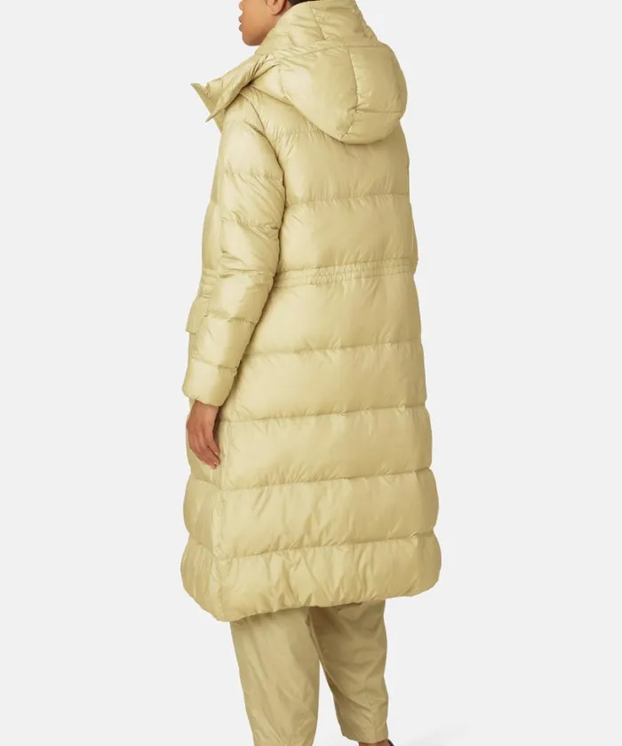 Long Down Vest 8211 Olive Grass Outerwear Ilse Jacobsen All Jackets And Coats