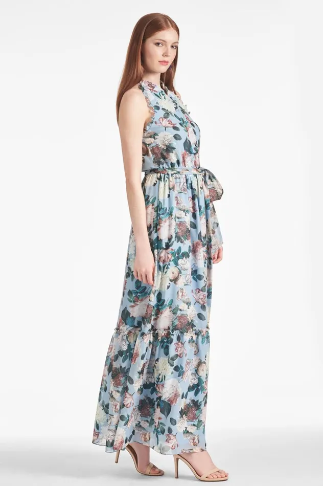 Long Women Sachin and Babi Blair Dress 8211 Ice Blue Garden