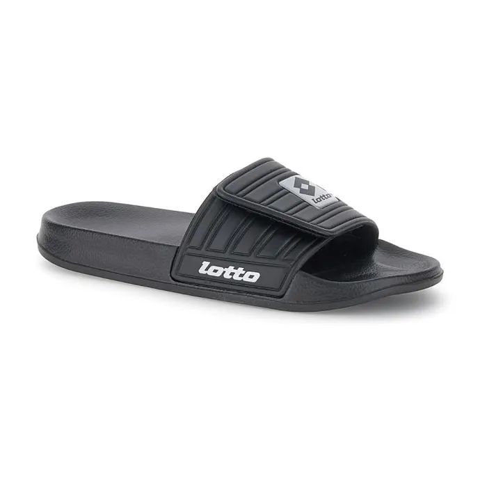 Lotto Sport FlipFlops And Slippers Man RICO STRAP II All Blacksilver Metal 2 Lotto Sport FlipFlops And Slippers Man RICO STRAP II All Blacksilver Metal 2