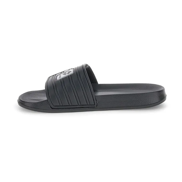 Lotto Sport FlipFlops And Slippers Man RICO STRAP II All Blacksilver Metal 2 Lotto Sport FlipFlops And Slippers Man RICO STRAP II All Blacksilver Metal 2