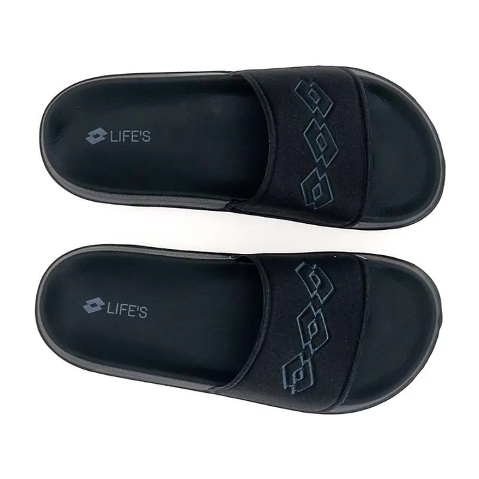 Lotto Sport FlipFlops And Slippers Woman GAYA II SLIDE W All Black Lotto Sport FlipFlops And Slippers Woman GAYA II SLIDE W All Black