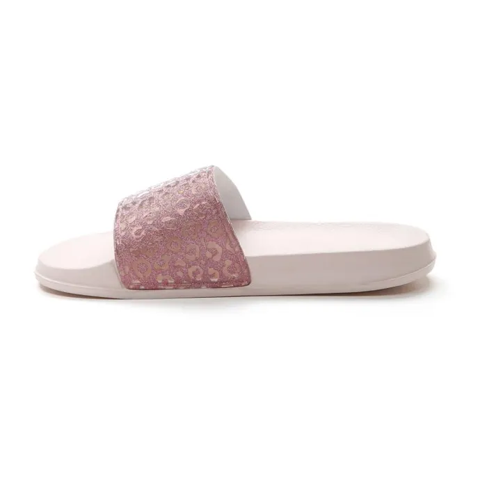 Lotto Sport FlipFlops And Slippers Woman GAYA LEOPARD SLIDE W Barely Pink