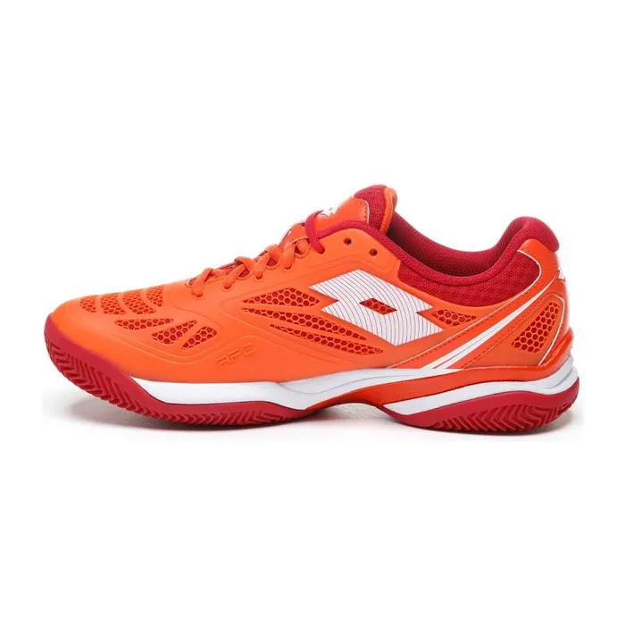 Lotto Sport Padel Man SUPERRAPIDA 200 PRT Red Orangeall Whitered Toreador Lotto Sport Padel Man SUPERRAPIDA 200 PRT Red Orangeall Whitered Toreador