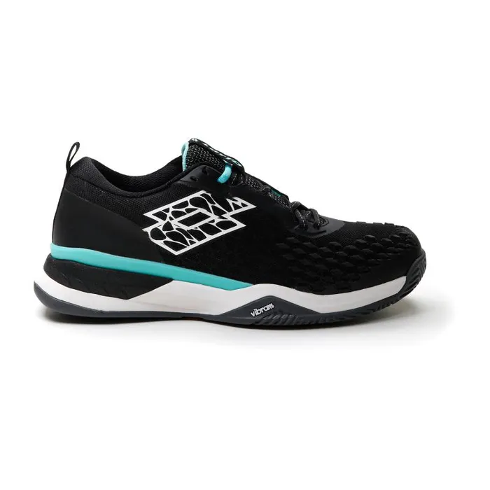Lotto Sport Shoes ManWoman RAPTOR HYPERPULSE 100 CLY All Blackall Whitegreen 929c