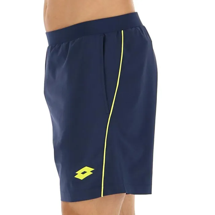 Lotto Sport Shorts and Bermuda ManWoman SUPERRAPIDA V SHORT Dark Denimacid Yellow