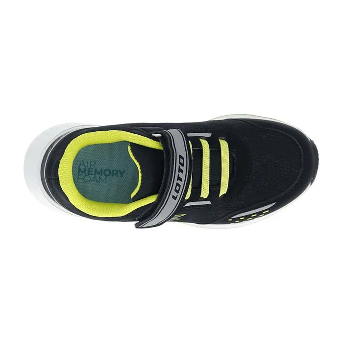 Lotto Sport Sneakers Kids SPEEDEVO 600 AMF CL S All Blackcool Gray 11cacacia Green