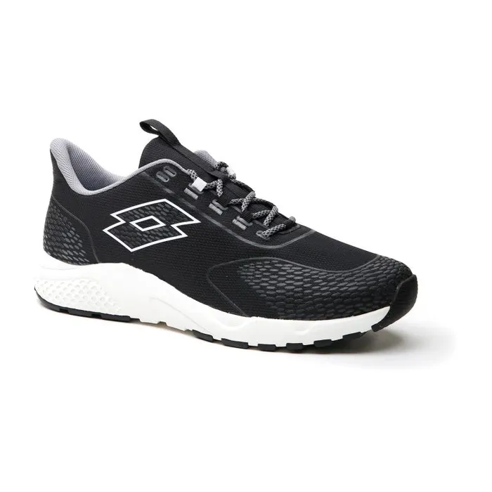 Lotto Sport Sneakers Man KIBRA AMF II All Blackwhite Lotto Sport Sneakers Man KIBRA AMF II All Blackwhite