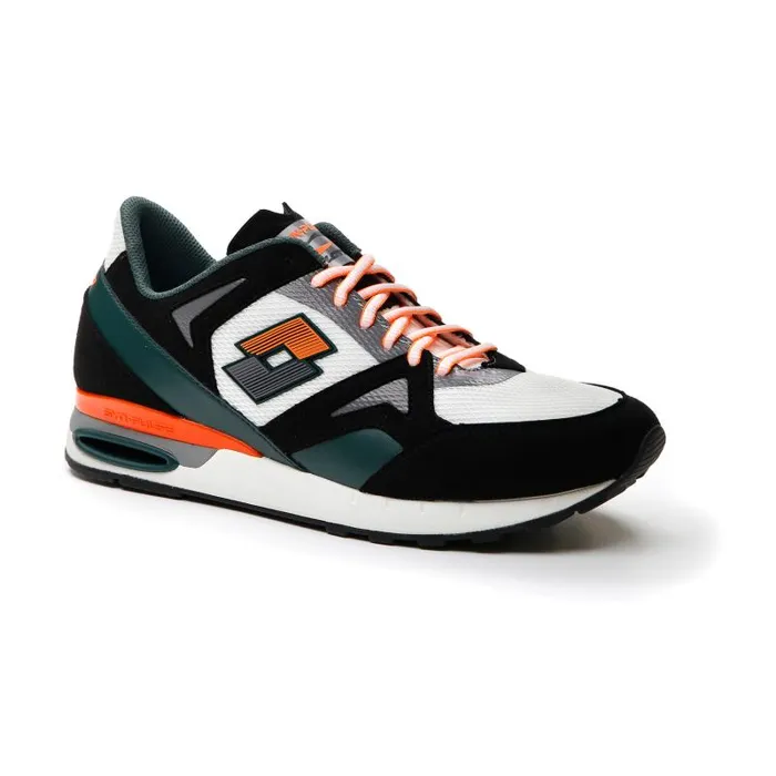 Lotto Sport Sneakers Man SYNPULSE 03993 AMF Whiteall Blacktrekking Green