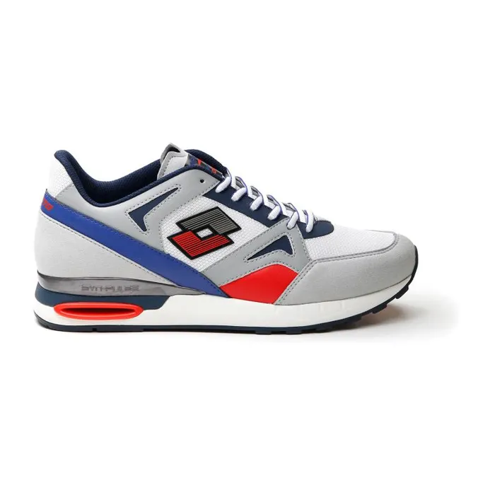 Lotto Sport Sneakers Man SYNPULSE 03993 II AMF Whitedress Blueflame Red