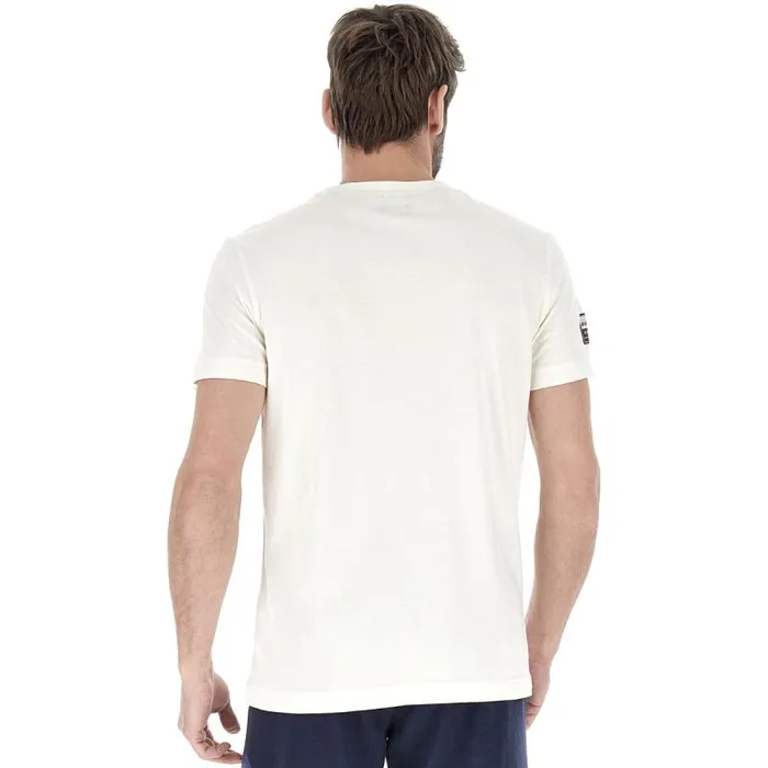 Lotto Sport TShirts Man TEE 50Y Candy White