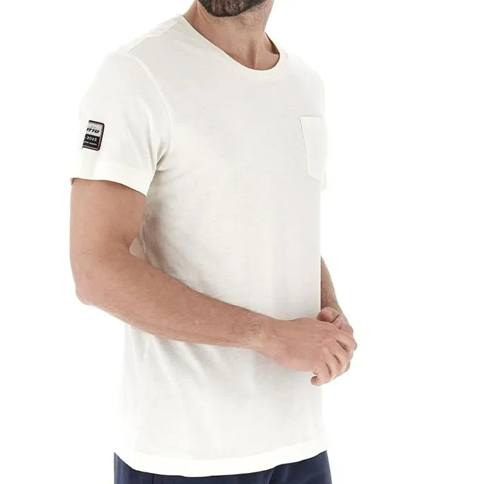 Lotto Sport TShirts Man TEE 50Y Candy White