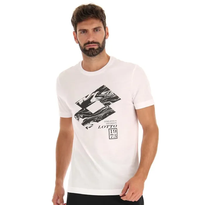 Lotto Sport TShirts Man TEE LOSANGA V Bright White