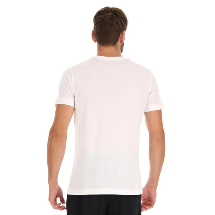 Lotto Sport TShirts Man TEE SUPRA V Bright White