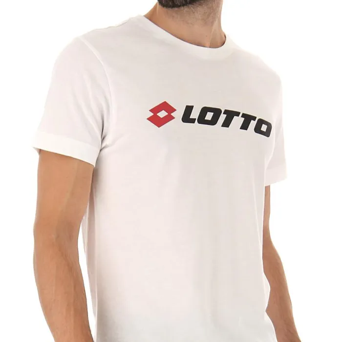 Lotto Sport TShirts ManWoman MSC TEE II LOGO Bright White Lotto Sport TShirts ManWoman MSC TEE II LOGO Bright White