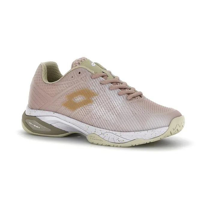 Lotto Sport Tennis WomanMan MIRAGE 300 III SPD W All Whitelight Platinopeach Whip