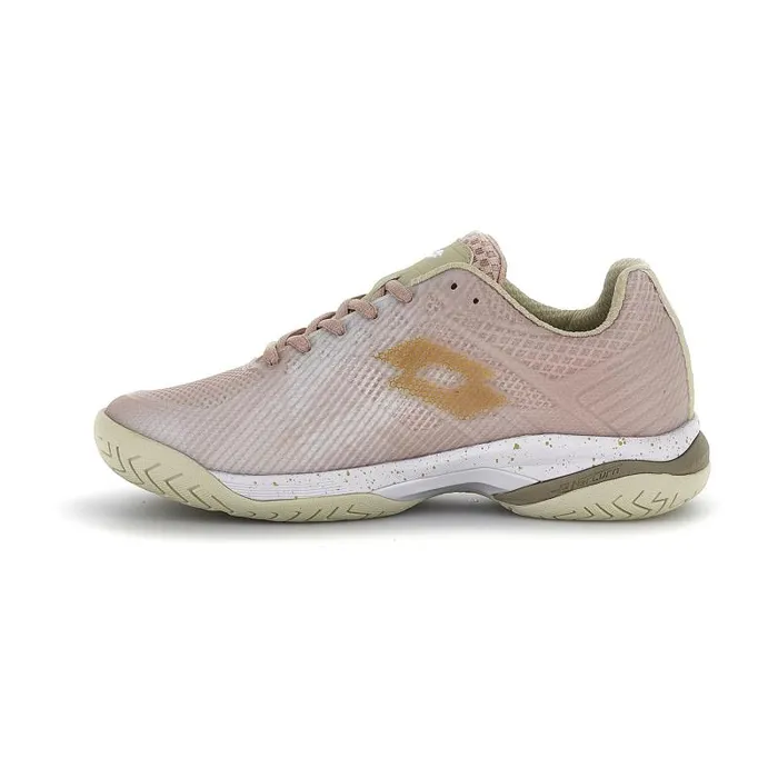 Lotto Sport Tennis WomanMan MIRAGE 300 III SPD W All Whitelight Platinopeach Whip