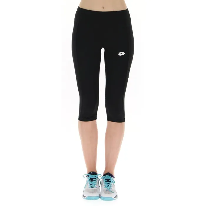 Lotto Sport Tennis WomanMan SQUADRA W LEGGING MID PL All Black